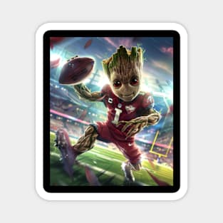 Groot Vs Arizona Diamondbacks Power Play Magnet