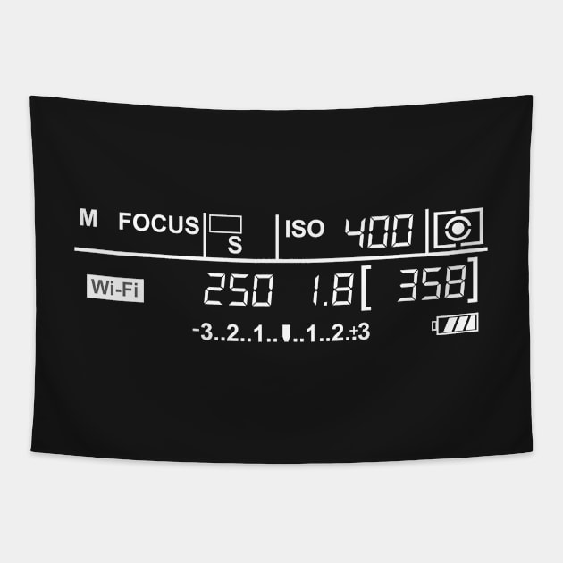 Camera Display Tapestry by shaymurphy