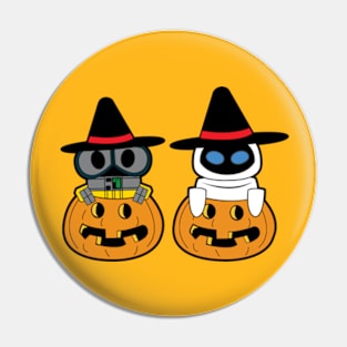 wall e and eve halloween Pin