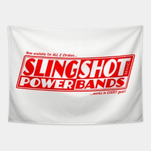 Sling Shot Brand Power Bands T-Shirt Tapestry