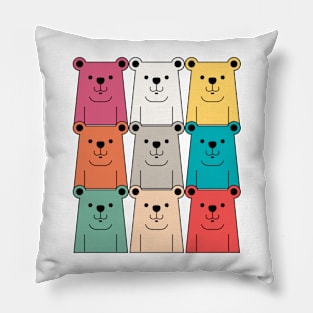 Bear Gang Pillow