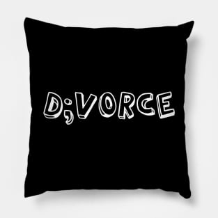 D;vorce Pillow