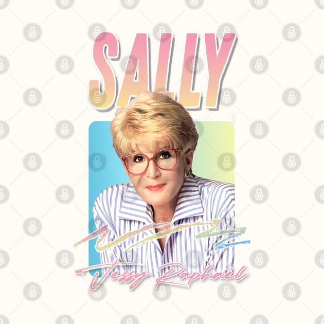 Sally Jessy Raphael / Retro 90s Style Fan Design by DankFutura