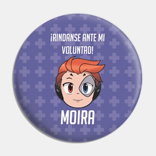 Moira chibi OW (Spanish) Pin