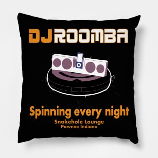 DJ ROOMBA! Pillow