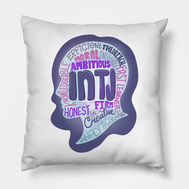 The INTJ Personality Trait Pillow by FanaticTee