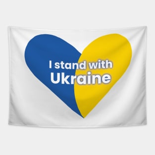 I stand with Ukraine Tapestry