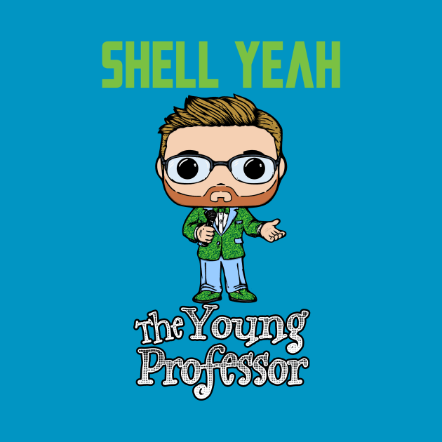 Yo Pro Shell Yeah Green by The Young Professor