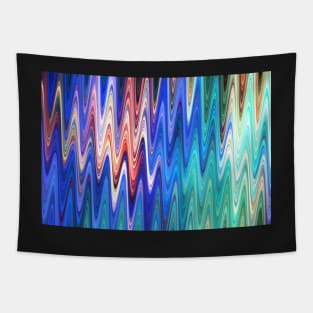 Fractal zigzags Tapestry