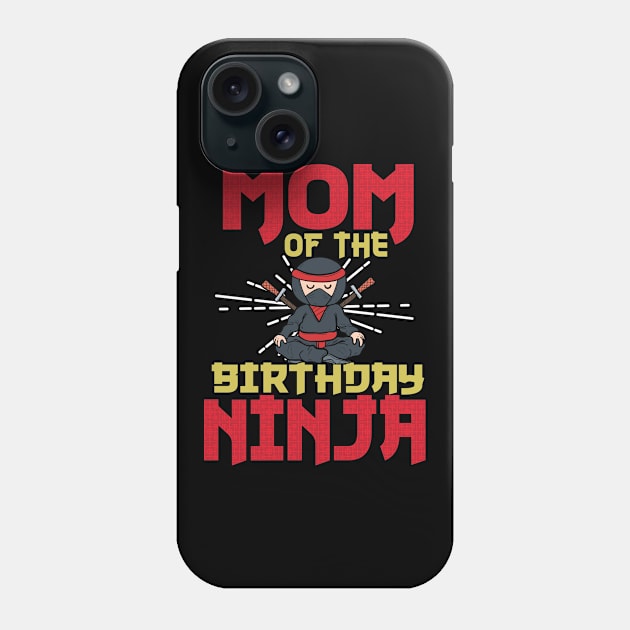 Birthday Ninja Shinobi Phone Case by FamiLane