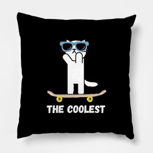 The Coolest Cat Pillow