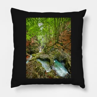 Canyon with a river Pillow