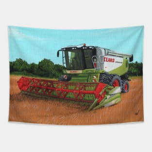 Combine Harvester Tapestry