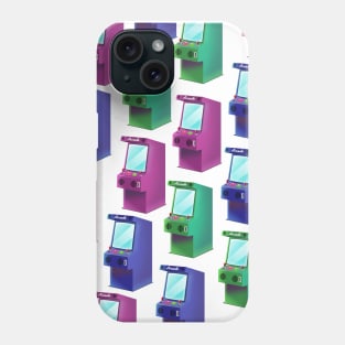 Retro arcade pattern Phone Case