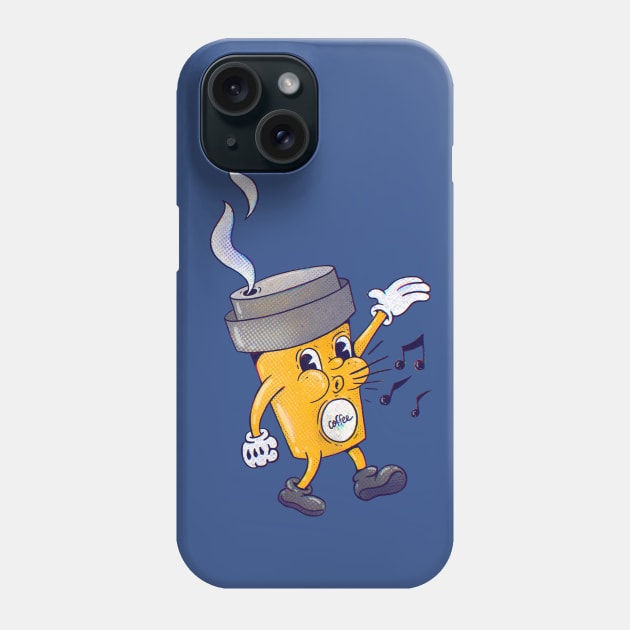 Coffe cup takeaway Phone Case by Sasshhaaaart