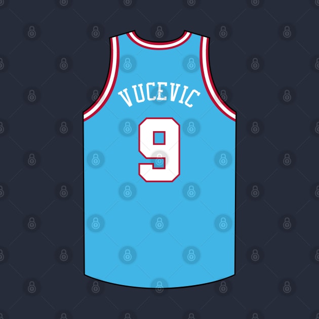 Nikola Vucevic Chicago Jersey Qiangy by qiangdade