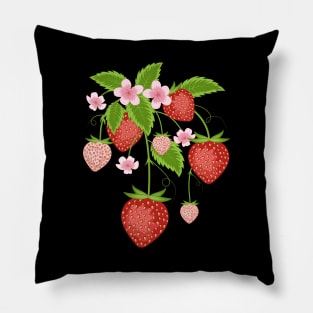 Strawberries Pillow