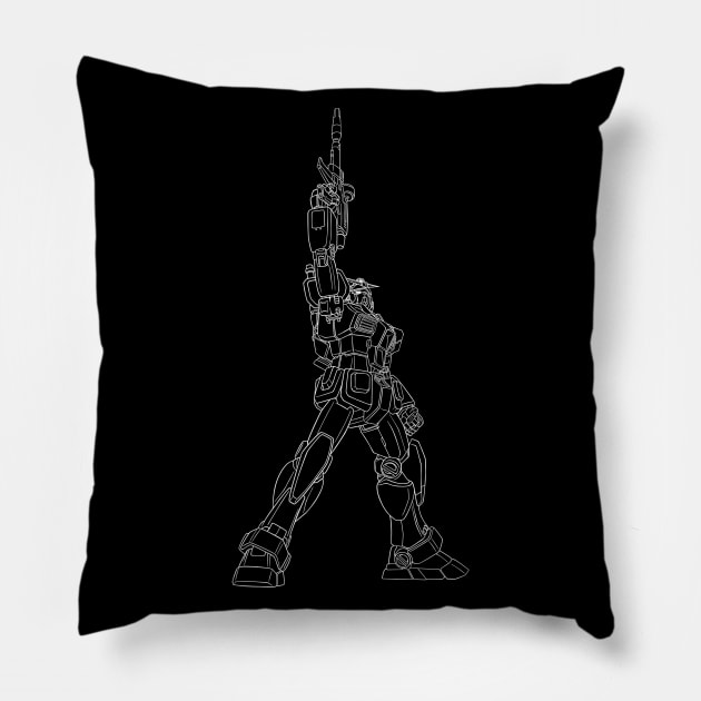 Fantastic Pose Pillow by garistipis