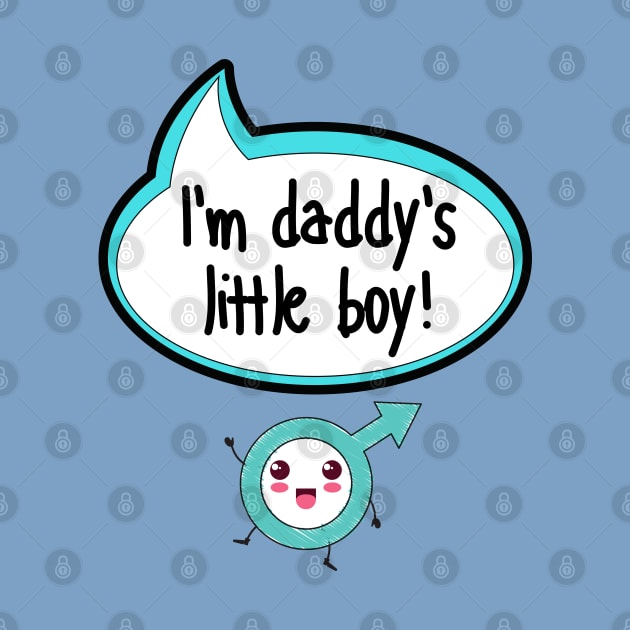 I'm Daddy's Little Boy - Baby Shower Gift by The Little Ones Collection