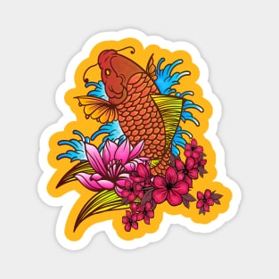 Cute Koi Animals Japanese Magnet