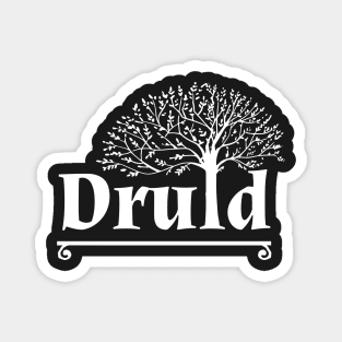 Pen and Paper Druid Magnet