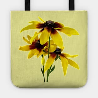 Brown and Yellow Black Eyed Susans Tote