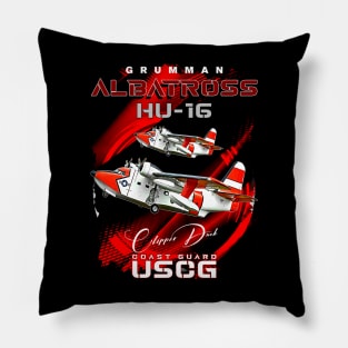 Grumman HU-16 Albatross Coast Guard Aircraft Pillow