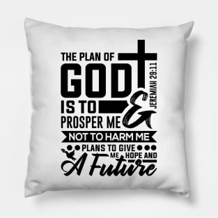 Christian Bible Verse Jeremiah 29:11 Personalised Pillow