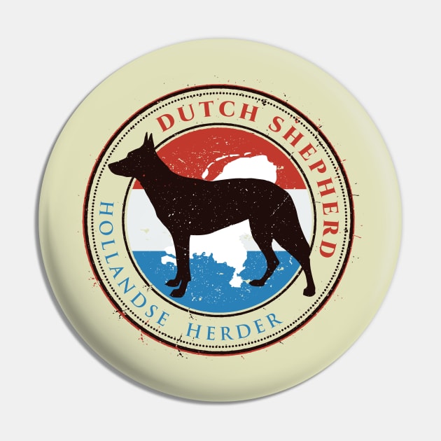 Dutch Shepherd - Dutchie Pin by Nartissima