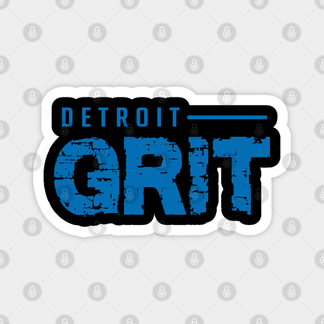 Detroit GRIT, Lions Football themed artwork Detroit Grit