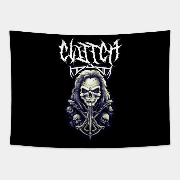 clutch Tapestry by RAZOR FORCE