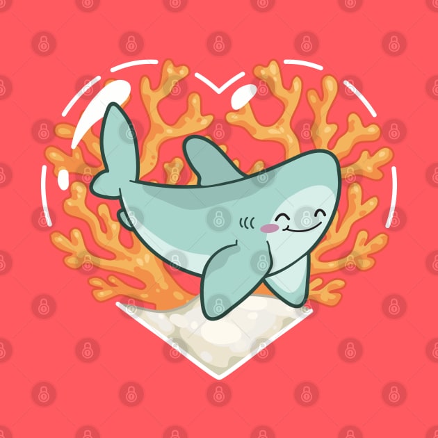 BYTE, the Great White Shark by bytesizetreasure