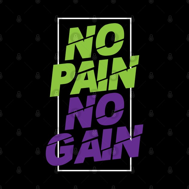 no pain no gain inspiring quote by societee28