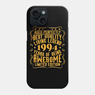 Retro Classic 1994 Birthday Gift Idea Living Legend Phone Case