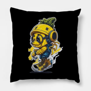 Banana hip hop Pillow