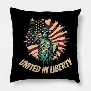 "United in Liberty" Pillow