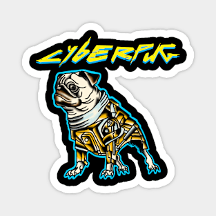 CyberPug Magnet