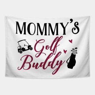 Golf Mom and Baby Matching T-shirts Gift Tapestry