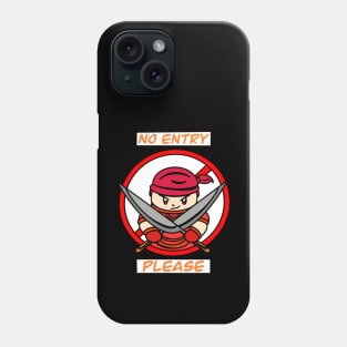 No entry please cute style Phone Case