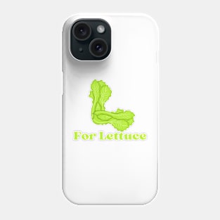 L For Lettuce Phone Case