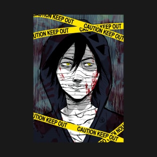 Zack foster/ satsuriku no tenshi/ anime style T-Shirt