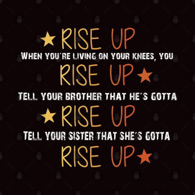 Hamilton Musical Quote. Rise Up. by KsuAnn