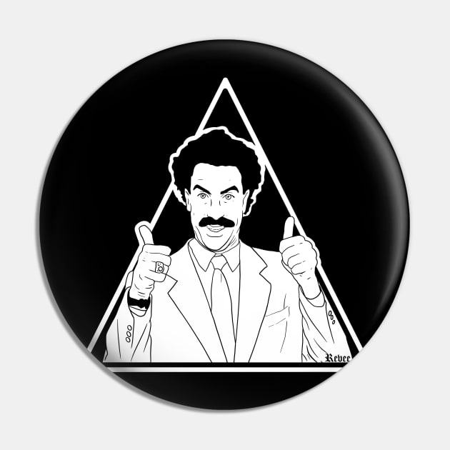 Borat Pin by RevArt