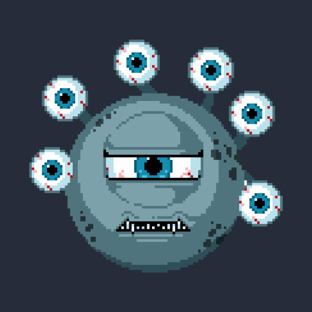 Beholder pixel art by PXLFLX