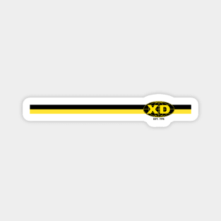 XD est. 1996 - Horizontal Stripes Magnet