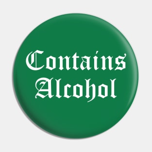 Contain Alcohol Pin