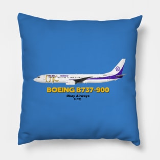 Boeing B737-900 - Okay Airways Pillow