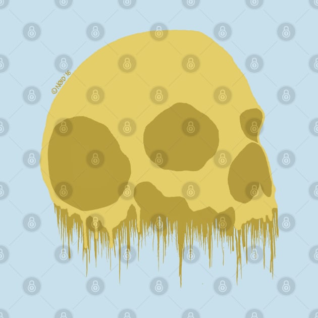 Abstracted skull by Arvilainoid