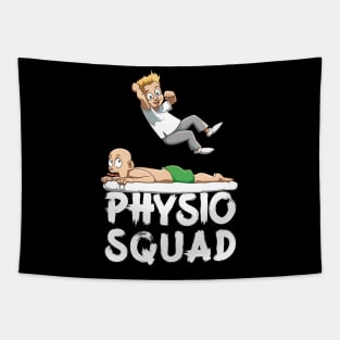 Wrestling physiotherapist Physio Squad Tapestry