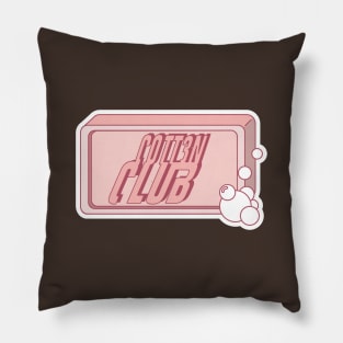 The First Rule of cott3n club! Pillow